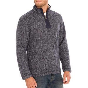 Orvis Brighton mens sherpa lined quarter zip pullover size XL